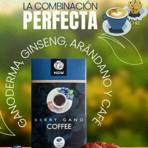 Berry Gano Coffee Cafe Ganoderma y Arandanos HGW1
