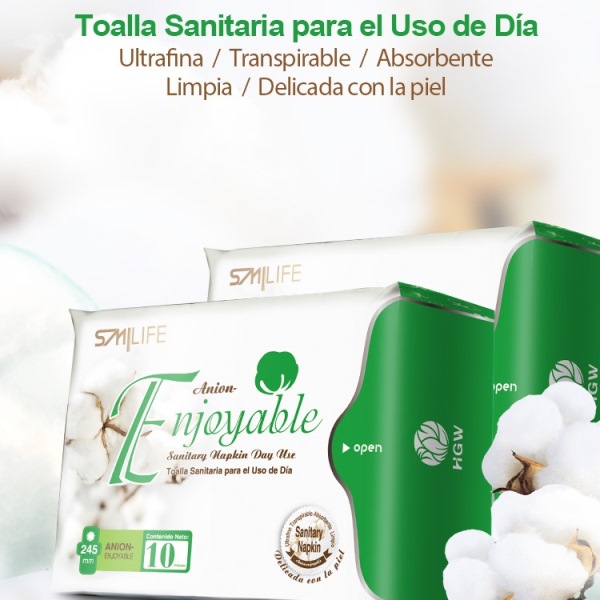 Toallas Higienicas Dia HGW con Aniones de Turmalina1